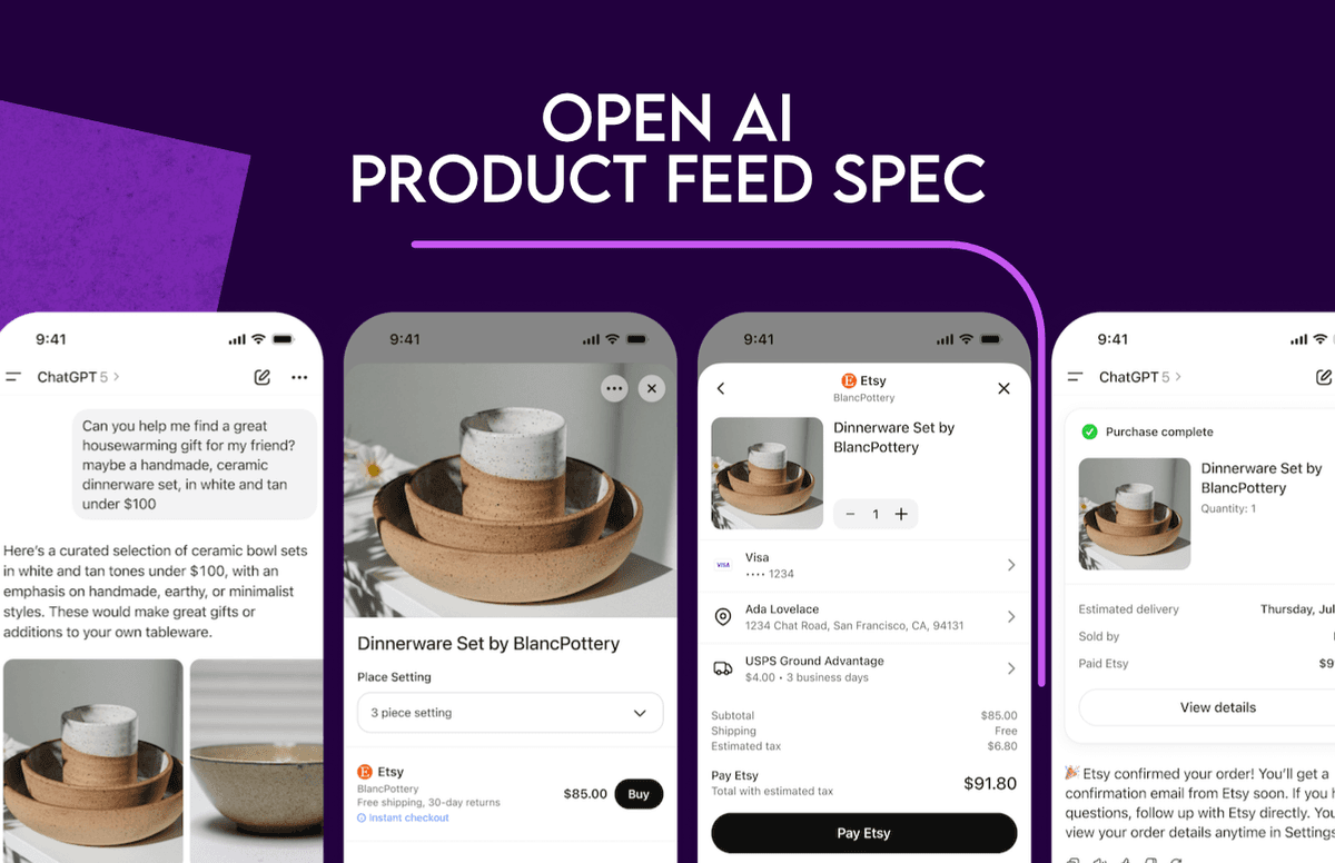 Blog Open AI  Product Feed Spec
